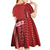 Samoa FAST Siapo Kid Short Sleeve Dress Tatau-Ulafala Vines - Polynesian Pride
