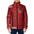 Samoa FAST Siapo Padded Jacket Tatau-Ulafala Vines - Polynesian Pride