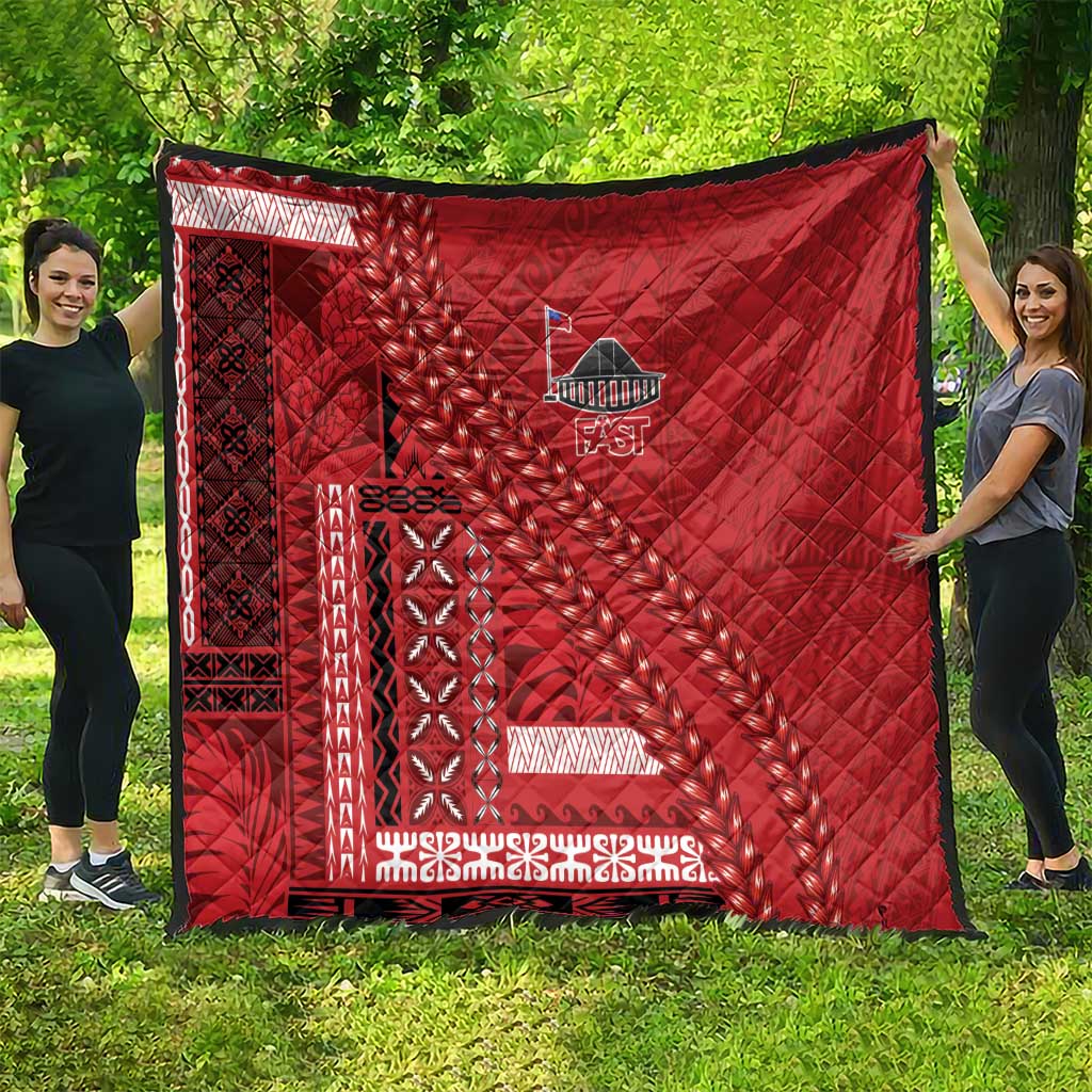 Samoa FAST Siapo Quilt Tatau-Ulafala Vines - Polynesian Pride