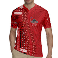 Samoa FAST Siapo Rugby Jersey Tatau-Ulafala Vines - Polynesian Pride