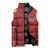 Samoa FAST Siapo Sleeveless Puffer Jacket Tatau-Ulafala Vines - Polynesian Pride