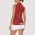 Samoa FAST Siapo Women Sleeveless Polo Shirt Tatau-Ulafala Vines - Polynesian Pride
