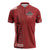 Samoa FAST Siapo Zipper Polo Shirt Tatau-Ulafala Vines - Polynesian Pride