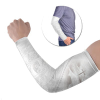 Tonga White Sunday Fakame Arm Sleeves Tokelaufeletoa Kupesi