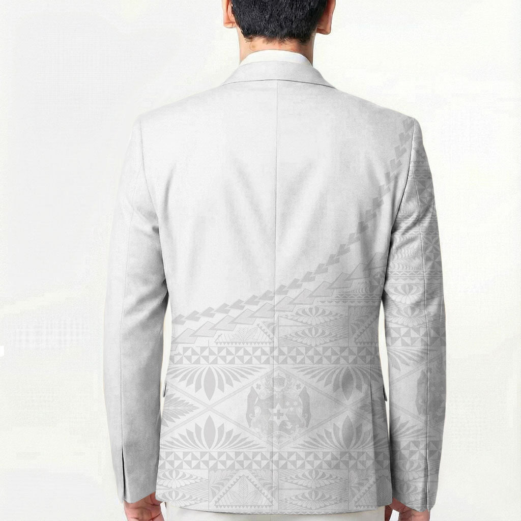 Tonga White Sunday Fakame Blazer Tokelaufeletoa Kupesi