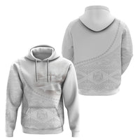 Tonga White Sunday Fakame Hoodie Tokelaufeletoa Kupesi