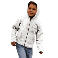 Tonga White Sunday Fakame Kid Hoodie Tokelaufeletoa Kupesi