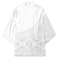 Tonga White Sunday Fakame Kimono Tokelaufeletoa Kupesi