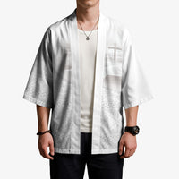 Tonga White Sunday Fakame Kimono Tokelaufeletoa Kupesi