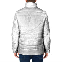 Tonga White Sunday Fakame Padded Jacket Tokelaufeletoa Kupesi