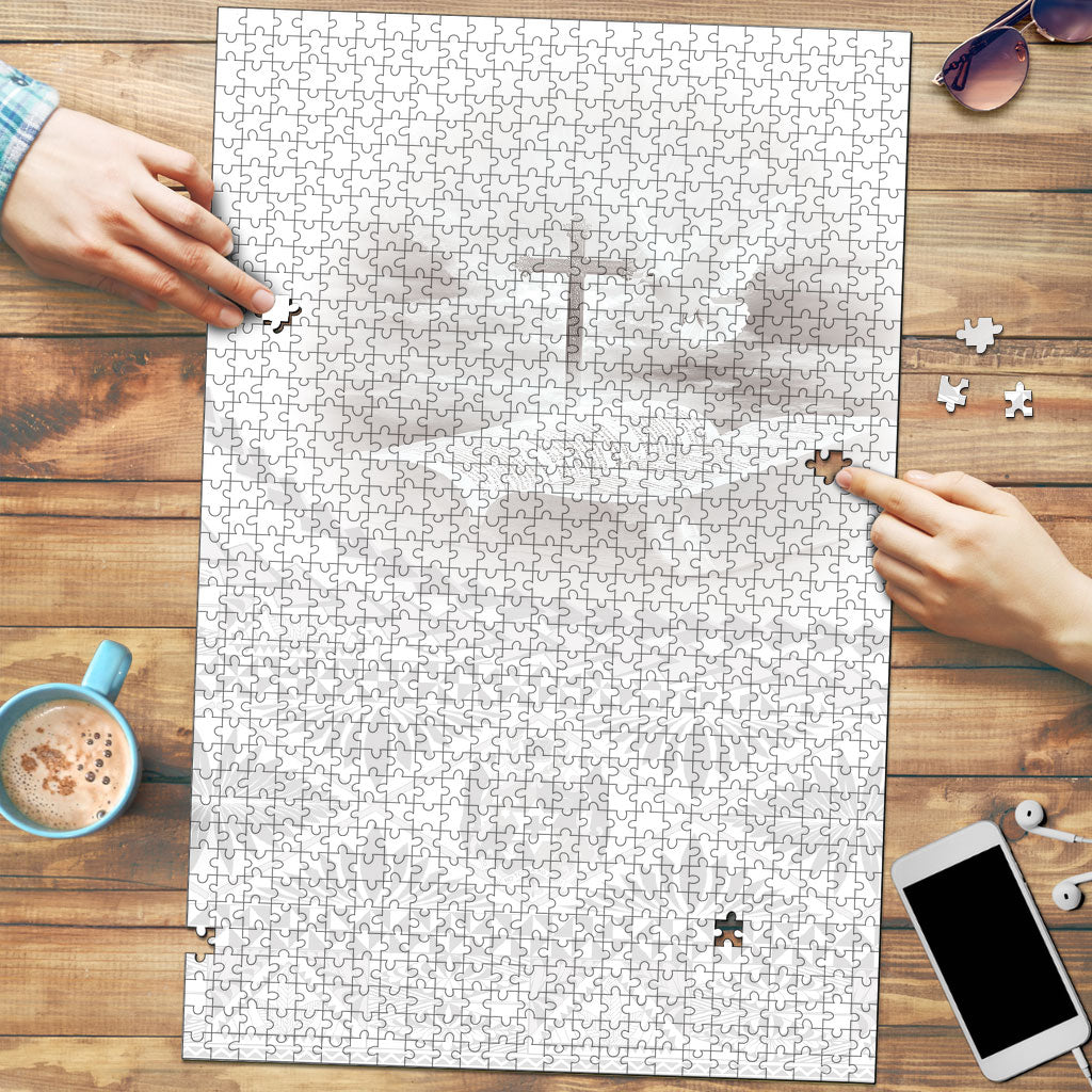 Tonga White Sunday Fakame Puzzle Tokelaufeletoa Kupesi