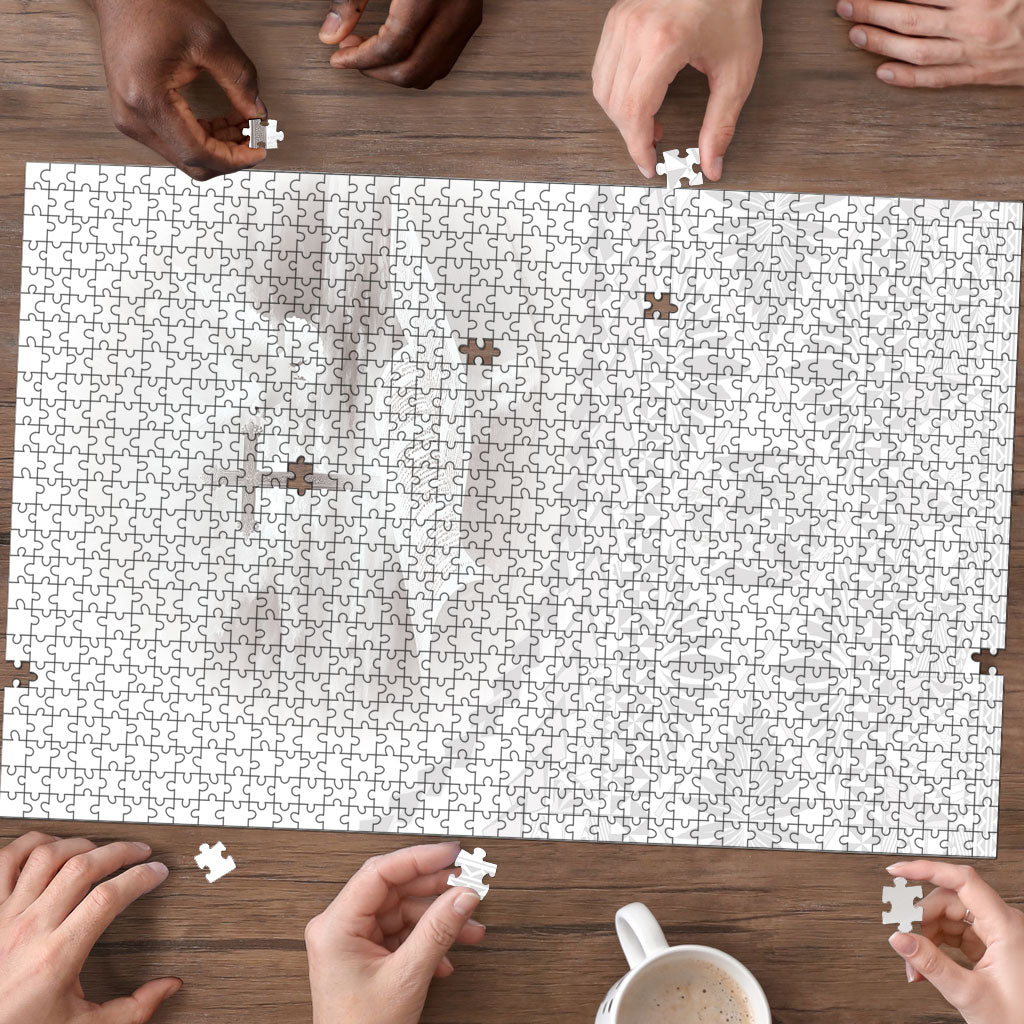 Tonga White Sunday Fakame Puzzle Tokelaufeletoa Kupesi