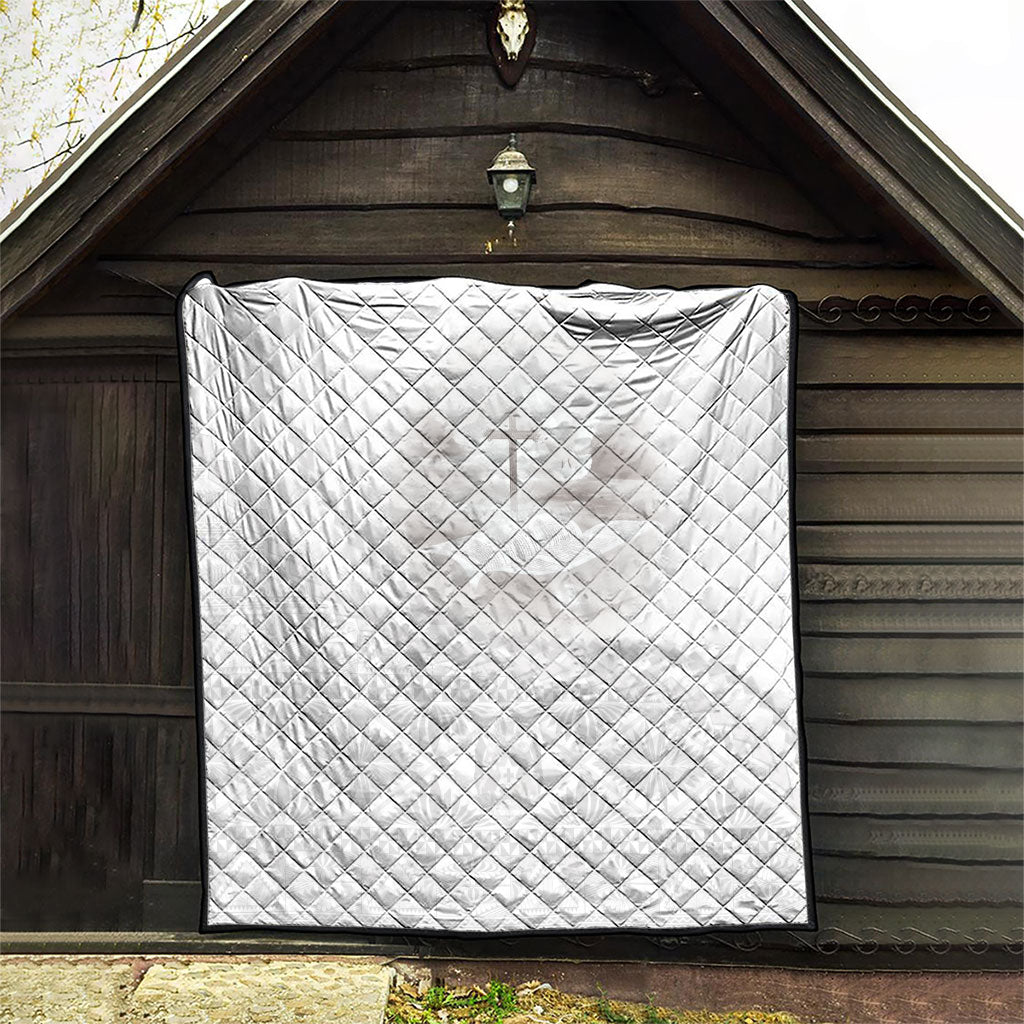 Tonga White Sunday Fakame Quilt Tokelaufeletoa Kupesi