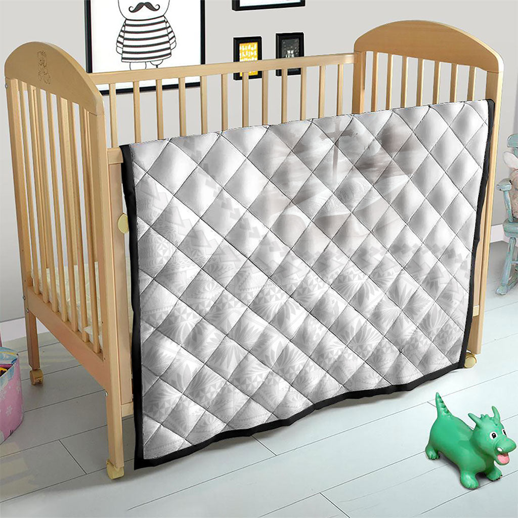 Tonga White Sunday Fakame Quilt Tokelaufeletoa Kupesi