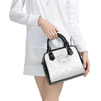 Tonga White Sunday Fakame Shoulder Handbag Tokelaufeletoa Kupesi