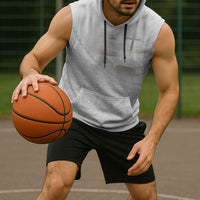 Tonga White Sunday Fakame Sleeveless Hoodie Tokelaufeletoa Kupesi