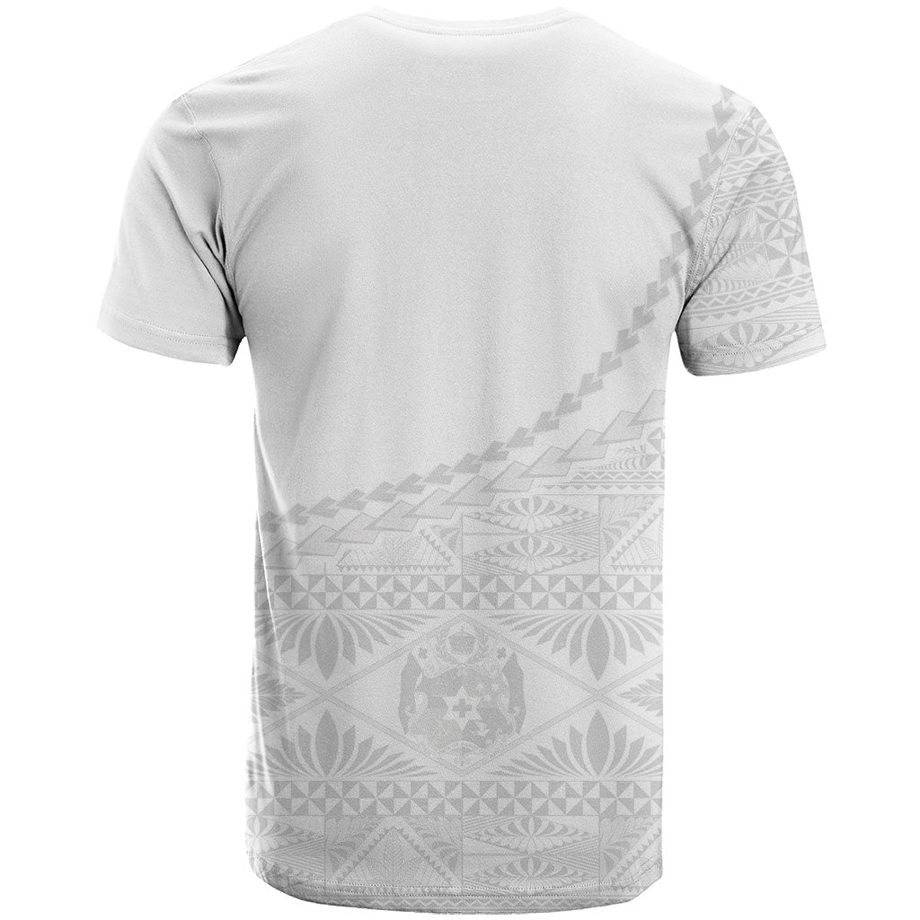 Tonga White Sunday Fakame T Shirt Tokelaufeletoa Kupesi