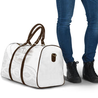 Tonga White Sunday Fakame Travel Bag Tokelaufeletoa Kupesi