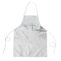 Niue White Sunday Tapu Fanau Apron Fiti Pua Mix Hiapo Tapa