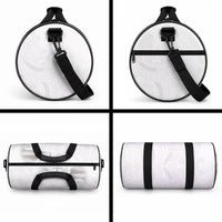 Niue White Sunday Tapu Fanau Duffle Bag Fiti Pua Mix Hiapo Tapa