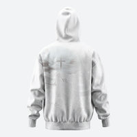 Niue White Sunday Tapu Fanau Hoodie Fiti Pua Mix Hiapo Tapa