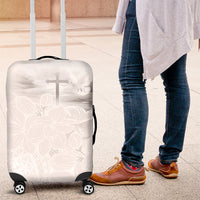 Niue White Sunday Tapu Fanau Luggage Cover Fiti Pua Mix Hiapo Tapa