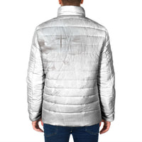 Niue White Sunday Tapu Fanau Padded Jacket Fiti Pua Mix Hiapo Tapa