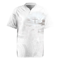 Niue White Sunday Tapu Fanau Rugby Jersey Fiti Pua Mix Hiapo Tapa