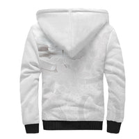 Niue White Sunday Tapu Fanau Sherpa Hoodie Fiti Pua Mix Hiapo Tapa