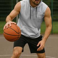 Niue White Sunday Tapu Fanau Sleeveless Hoodie Fiti Pua Mix Hiapo Tapa