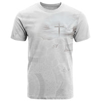 Niue White Sunday Tapu Fanau T Shirt Fiti Pua Mix Hiapo Tapa