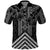 Aotearoa Taniko Pattern Polo Shirt Poutama Mix Kowhai Flowers