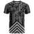 Aotearoa Taniko Pattern T Shirt Poutama Mix Kowhai Flowers