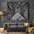 Aotearoa Taniko Pattern Tapestry Poutama Mix Kowhai Flowers