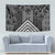 Aotearoa Taniko Pattern Tapestry Poutama Mix Kowhai Flowers