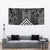 Aotearoa Taniko Pattern Tapestry Poutama Mix Kowhai Flowers