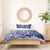 Samoa Manuia le Aso Tuto'atasi Siapo Motif Bedding Set Warrior with Nifo Oti