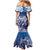 Samoa Manuia le Aso Tuto'atasi Siapo Motif Mermaid Dress Warrior with Nifo Oti