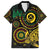 Vanuatu Personalized Aboriginal Arts Family Matching Summer Maxi Dress and Hawaiian Shirt Turtle and Iguana Special - Polynesian Pride