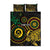 Vanuatu Personalized Aboriginal Arts Quilt Bed Set Turtle and Iguana Special - Polynesian Pride