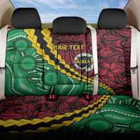 Vanuatu Personalized Tribal Back Car Seat Cover Aboriginal Inspired Mix Style - Polynesian Pride