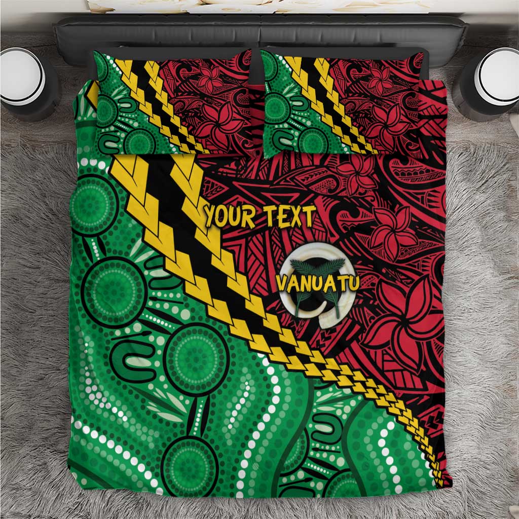 Vanuatu Personalized Tribal Bedding Set Aboriginal Inspired Mix Style - Polynesian Pride
