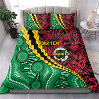 Vanuatu Personalized Tribal Bedding Set Aboriginal Inspired Mix Style - Polynesian Pride