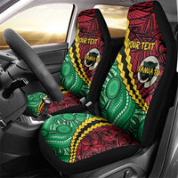 Vanuatu Personalized Tribal Car Seat Cover Aboriginal Inspired Mix Style - Polynesian Pride