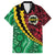 Vanuatu Personalized Tribal Family Matching Summer Maxi Dress and Hawaiian Shirt Aboriginal Inspired Mix Style - Polynesian Pride