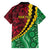 Vanuatu Personalized Tribal Family Matching Summer Maxi Dress and Hawaiian Shirt Aboriginal Inspired Mix Style - Polynesian Pride