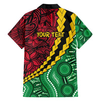 Vanuatu Personalized Tribal Hawaiian Shirt Aboriginal Inspired Mix Style - Polynesian Pride