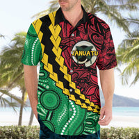 Vanuatu Personalized Tribal Hawaiian Shirt Aboriginal Inspired Mix Style - Polynesian Pride