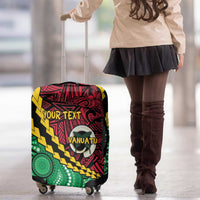 Vanuatu Personalized Tribal Luggage Cover Aboriginal Inspired Mix Style - Polynesian Pride