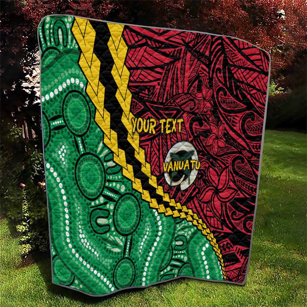 Vanuatu Personalized Tribal Quilt Aboriginal Inspired Mix Style - Polynesian Pride